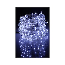 5 Metre Pilli Dekoratif Beyaz Led Aydınlatma Işığı