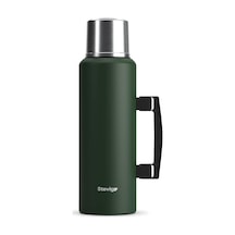 Lexroo 4 Camp Klasik Vakumlu Kulplu Çelik Termos 1.5 Lt. Green St-206 Çok Renkli
