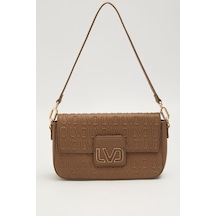Levidor Camel Lvd Dokulu Omuz Çantası Camel
