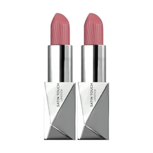 Alix Avien Uzun Süre Kalıcı Nemlendirici Pürüzsüz Etkili Yarı Mat Ruj Satin Lipstick 813 Teracotta Rose 2 Paketi
