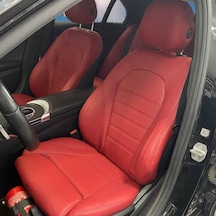 Mercedes Benz C200 Uyumlu Araca Özel Deri Oto Koltuk Kılıfı 15827