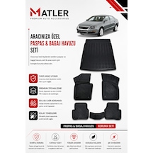 Volkswagen Passat B6 2005 Model 4d Ekstra Havuzlu Paspas Ve Bagaj Havuzu Set