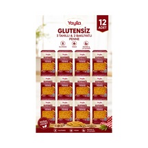 Glutensiz 3 Tahıllı Ve 2 Bakliyatlı Penne Makarna 400 Gr 12 Adet