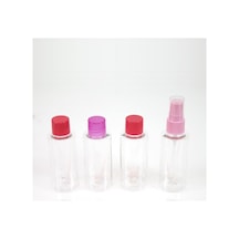 Renkli 4'lü Şişe Set - 20 Belirtilmemiş