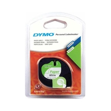 Dymo Letratag Şerit Kağıt 12 mm x 4 Mt Beyaz 91200 S0721510