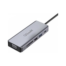 Qgeem Qg-uh09 9 İn 1 Usb Hub Gri