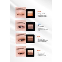 Mıssha Yumuşak Dokulu, Dökülme Yapmayan 3 Renkli Göz Farı Triple Shadow No.6 Marsala Red Genel