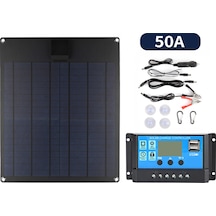 Mufunye Taşınabilir 300w Güneş Esnek Panel Kitleri 50a Kontrol Cihazı İle Polysilicon Güneş Paneli Ç
