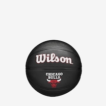 Wilson Mini Basketbol Topu Nba Team Trıbute Mını Black Chı Bulls Wz4017602xb3