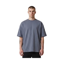 Sportive Corin Oversize Erkek Antrasit Günlük Stil T-shirt 26ye0016-kgrı Gri