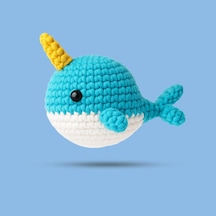Balina Amigurumi Tığ Kiti - Pratik Örgü İp Diğer