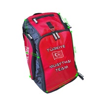 Dragondo Drgn Mbag25 Multimodal Sırt Çantası Muaythai Team Nakışlı Kırmızı Çanta