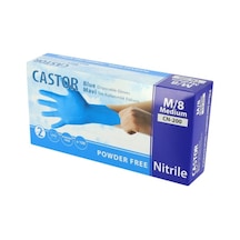 Castor Cn-200 Pudrasız Muayene Eldiveni Beyaz-s