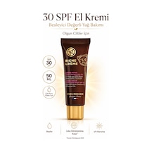 Spf 30 Lekakarşıtı Besleyici Yaşlanma Karşıtı El Kremi 50 Ml - 30 Değerli Yağ Ve Meyankökü Kompleks