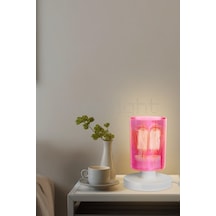 Beyaz / Pembe