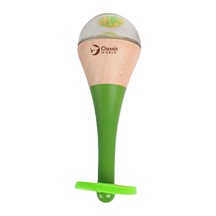 Classic World Ahşap Marakas - Yeşil 40527y