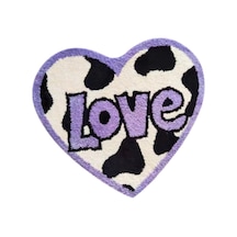 Homyl Oyuncu Koltuğu Mat Zemin Koruyucu Halı Estetik Karikatür Menekşe