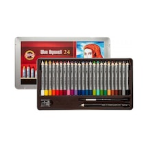 Koh-i-noor Wax Aquarell Sulandırılabilir Pastel Boya Seti 24 Renk