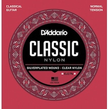 D'addario Ej27N Normal Tens Klasik Gitar Teli Seti + Pena