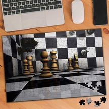 Satranç-illüzyon-görsel Oyun 240 Parça Puzzle Yapboz-12656