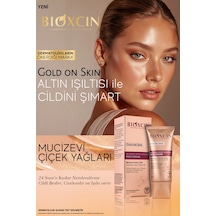 Bioxcin Gold On Skin Işıltılı Yüz Kremi 50 Ml Hyalüronik Asit, B5, Mucizevi Yağlar Glow