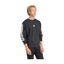 Adidas 3-stripes Erkek Sweatshirt Je6372 Siyah