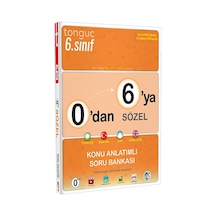 0'dan 6'ya Sözel Konu Anlatımlı Soru Bankası Tonguç Akademi