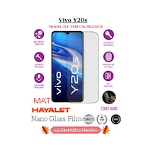 Vivo Y20s Tam Uyumlu Mat Hayalet Privacy Esnek Nano Ekran Koruyucu Film