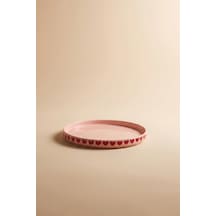Karaca Sweetheart Pasta Tabağı 21,5 Cm Pembe
