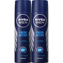 Nivea Men Fresh Active Erkek Sprey Deodorant 150 ML x 2
