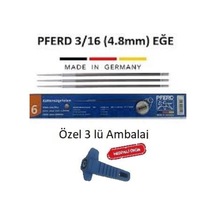Pferd 3/16 4.8Mm Motorlu Testere Eğesi Orta 3Lü Paket