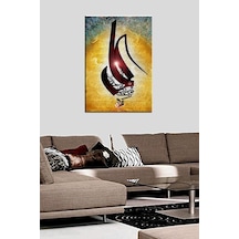 50x35 Dekoratif Hat Kanvas Tablo