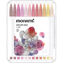 Monami Plus Pen 3000 Serisi 24'lü Keçeli Kalem Seti