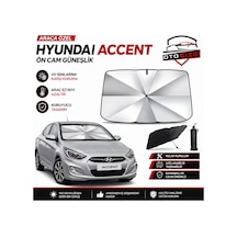 Hyundai Accent Şemsiye Tip Ön Cam Güneşliği Katlanabilir Uv Korumalı Araç Cam Güneşlik