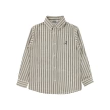 Civil Boys Çizgili Basic 6-9 Yaş Gömlek - Kahve