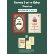 Namaz Seti Ve Ezber Kartları Kısa Sureler 3'lü Set
