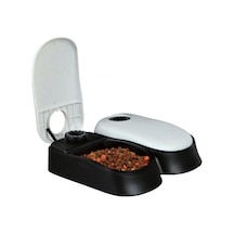 Trixie TX2 İki Öğünlük Zaman Ayarlı Otomatik Kedi Mama Kabı 2 x 300 ML