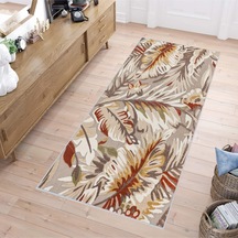 Rovigo Home Dijital Baskı Yıkanabilir Kaymaz Taban Salon Halısı  RVG1704 Çok Renkli