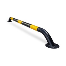 Siyah Otopark Araç Stoperi 200x16 Dayanıklı Otopark Demiri-656