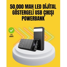Profesyonel 50.000 Mah Powerbank Aynı Anda Birden Fazla Cihaz Şarj Eden, Dayanıklı Ve Güvenli Taşınabilir Şarj Cihazı Açık
