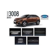 Peugeot 3008 Krom Seti 5 Parça 3008 Krom Set 2016 ve 2021Uyum...