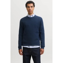 Jack & Jones Jjriley Erkek Kazak Mavi