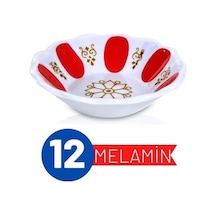12 Adet Melamin Çay Tabağı 717973
