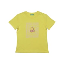 United Colors Of Benetton Kız Çocuk T-shirt Bnt-g20498 001