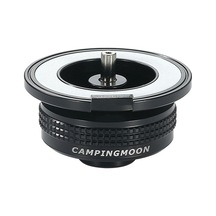 Campingmoon Siyah Açık Kamp Piknik Aksesuarı Kartuş Fırını Gastank'tan Siyah