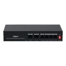 Dahua 6port 36w 4port Poe Pfs3006-4et-36 10/100 2x-uplınk Yönetilemez Switch-210737