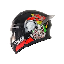 Motosiklet Çene Açılır Kask Ece 22.06 Güvenlik Sertifikalı Güneş Vizörlü Motor Kaskı Joker Çok Renkli
