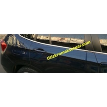Bmw X1 E84 Krom Cam Altı Çıtası Aksesuarı 6 Parça Paslanmaz Çelik