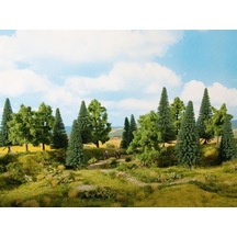 Noch 24620 Karışık Orman Ağaçları, 8 Adet, 10-14 Cm. Diorama Malzemesi-54858