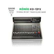König KG-12FX 13 Kanal Dec Mixer Diamond